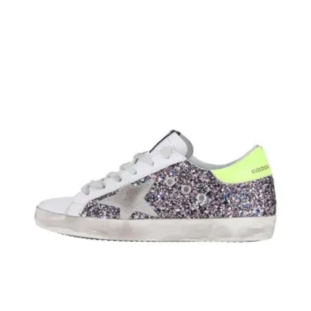 Golden Goose Glitter SuperStar Sneakers
